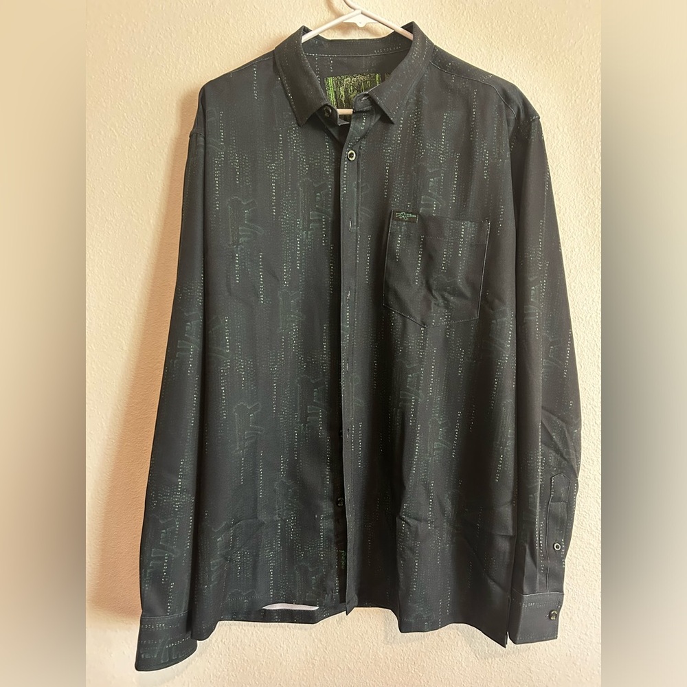 Retro Rifle Button Down